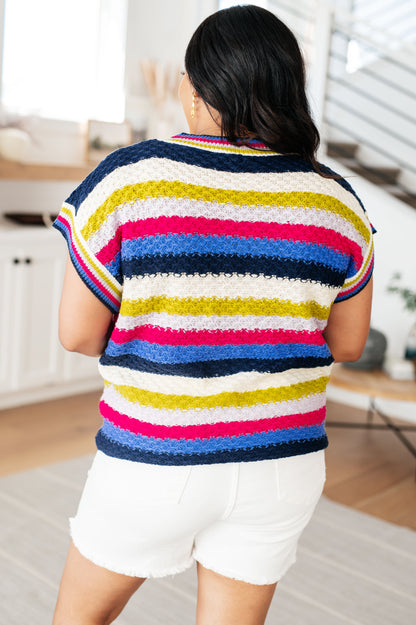 Jodifl • Another One • V-Neck Striped Top