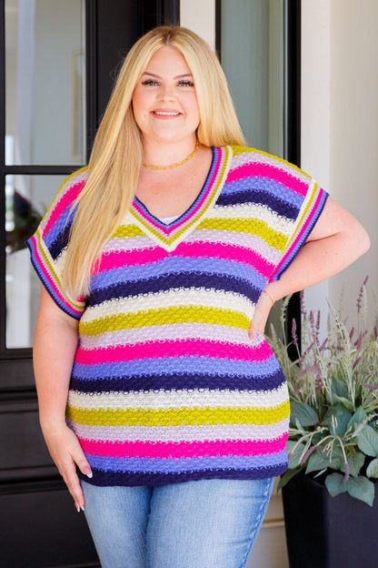 Jodifl • Another One • V-Neck Striped Top