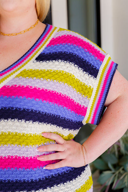 Jodifl • Another One • V-Neck Striped Top