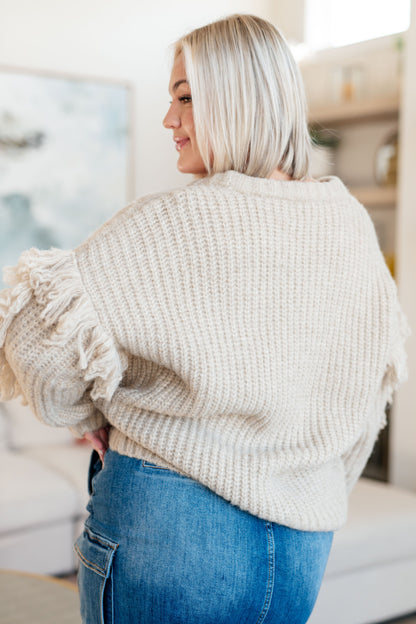 Haptics • Ask Me About It • Fringe Cardigan