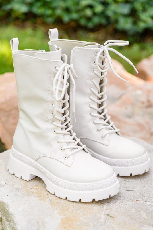 Qupid • Autumn Feels Combat Boots