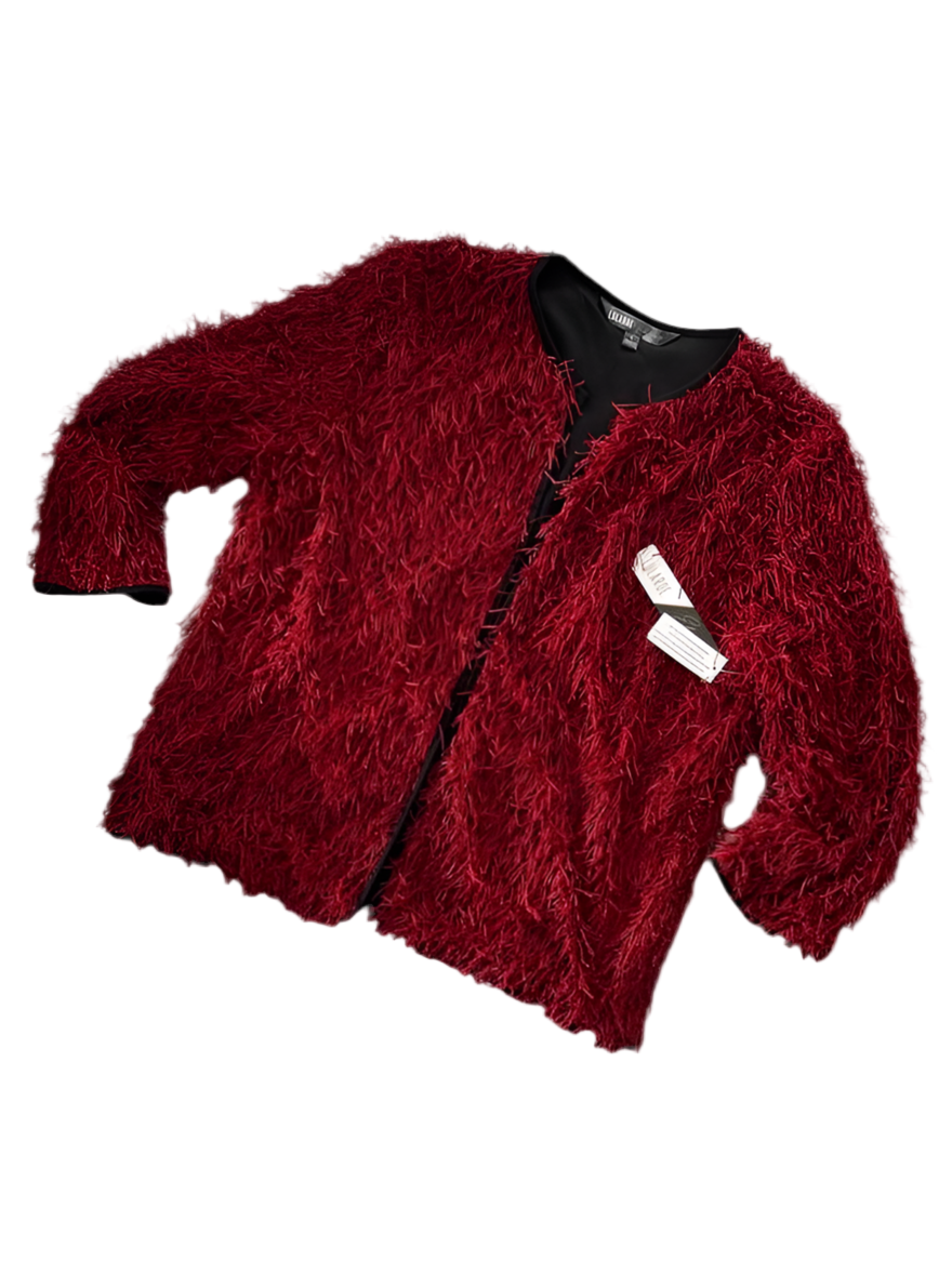 LuLaRoe elegant eyelash Stella Bolero jacket