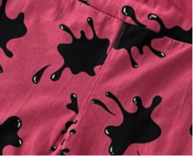 LuLaRoe Buttery Soft Leggings • Pink Inkblot