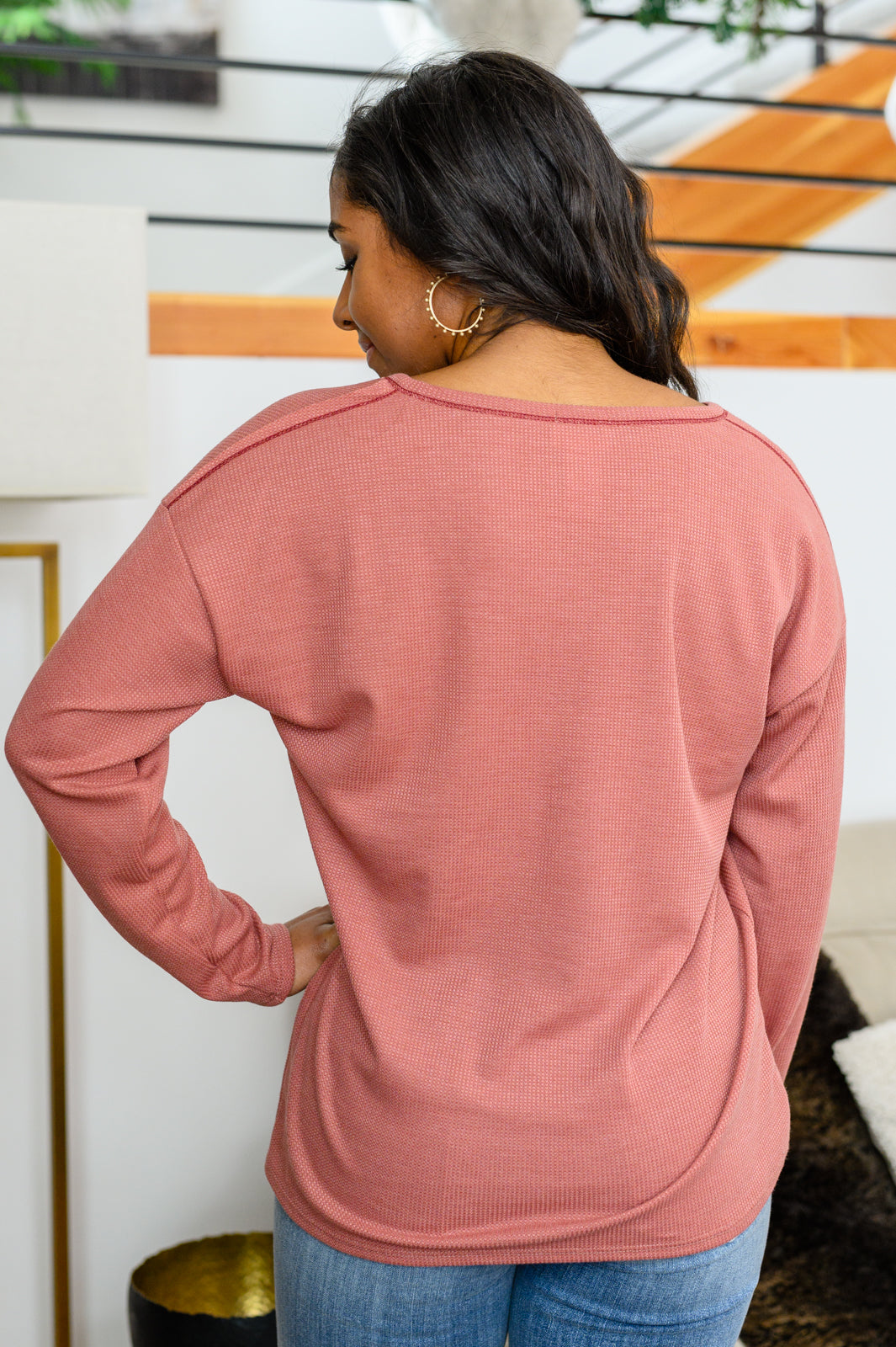 BiBi • Behind The Scenes Waffle Knit Top