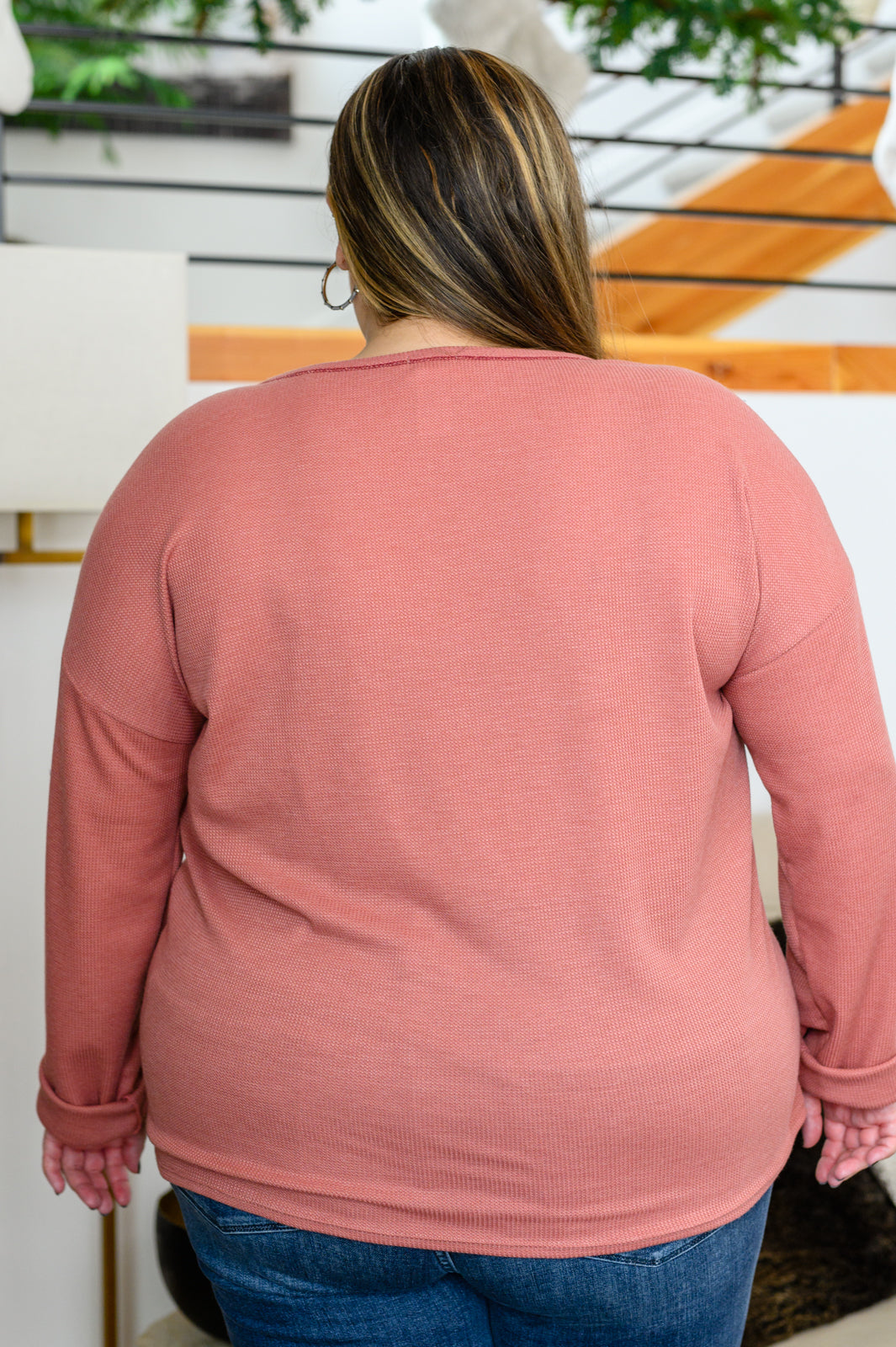 BiBi • Behind The Scenes Waffle Knit Top
