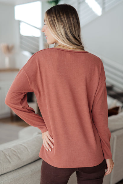 BiBi • Behind The Scenes Waffle Knit Top