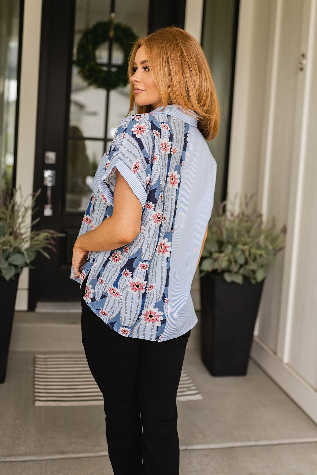 Jodifl • Best Of Both Worlds Button Down Top