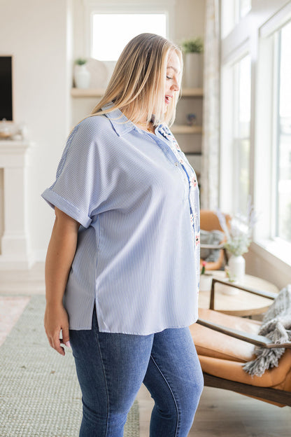 Jodifl • Best Of Both Worlds Button Down Top