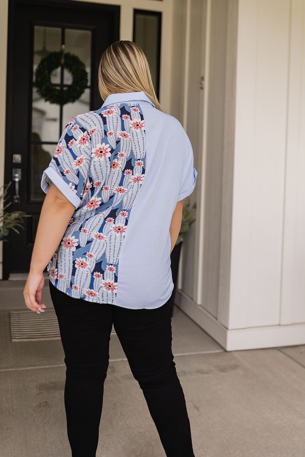 Jodifl • Best Of Both Worlds Button Down Top