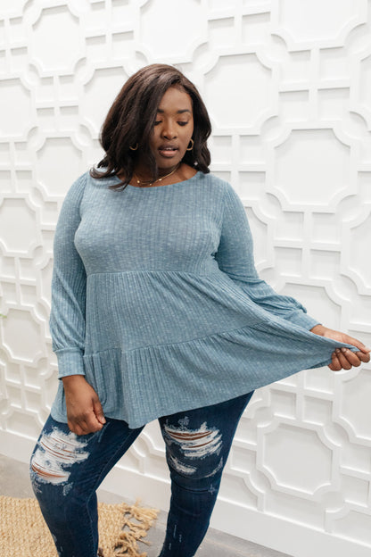 Made in the USA • Blue Pathways Top