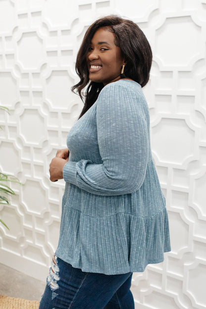 Made in the USA • Blue Pathways Top