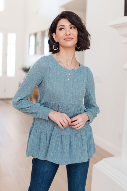 Made in the USA • Blue Pathways Top