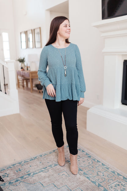 Made in the USA • Blue Pathways Top