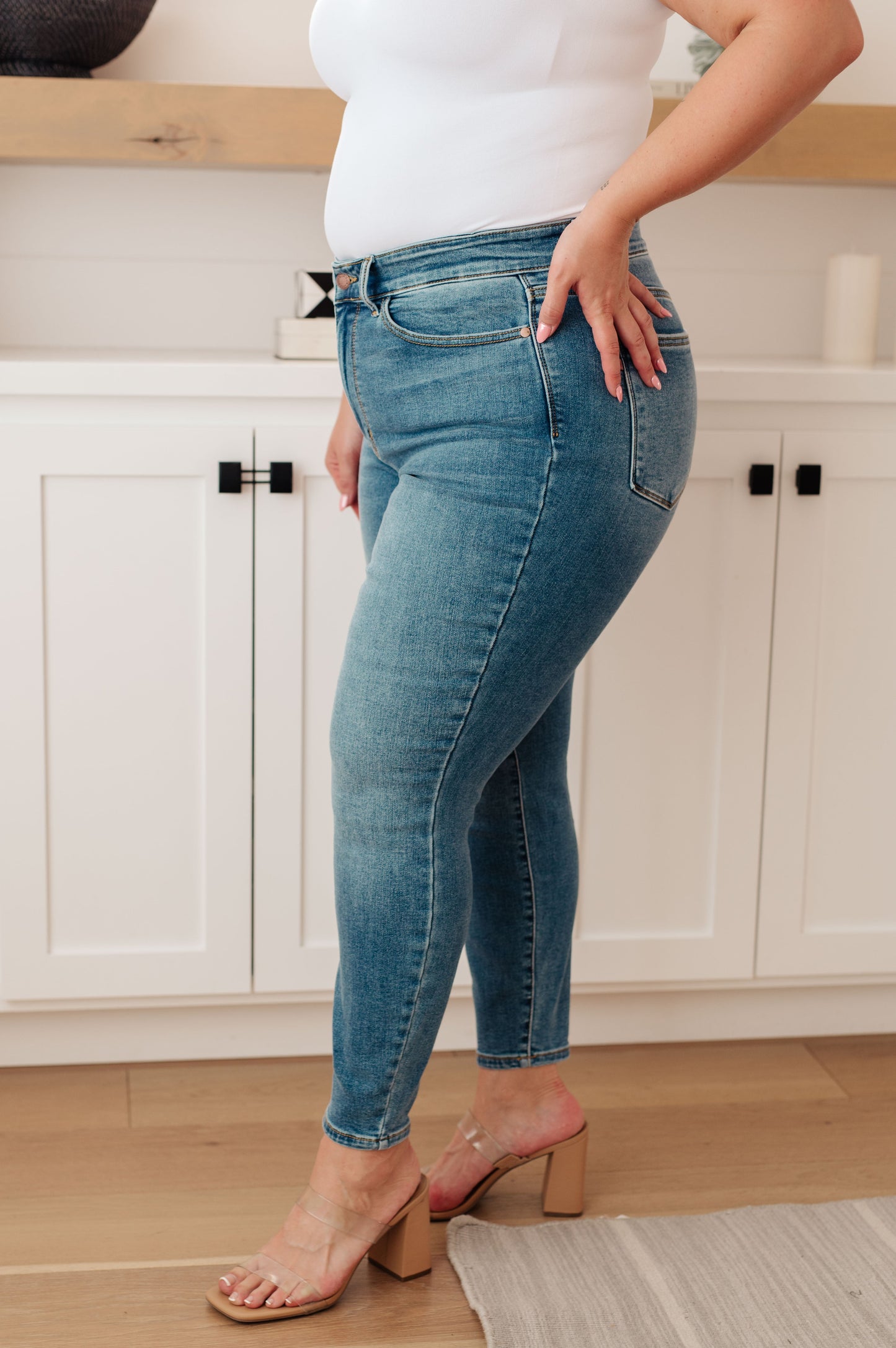 Judy Blue • Bryant High Rise Thermal Skinny Jean