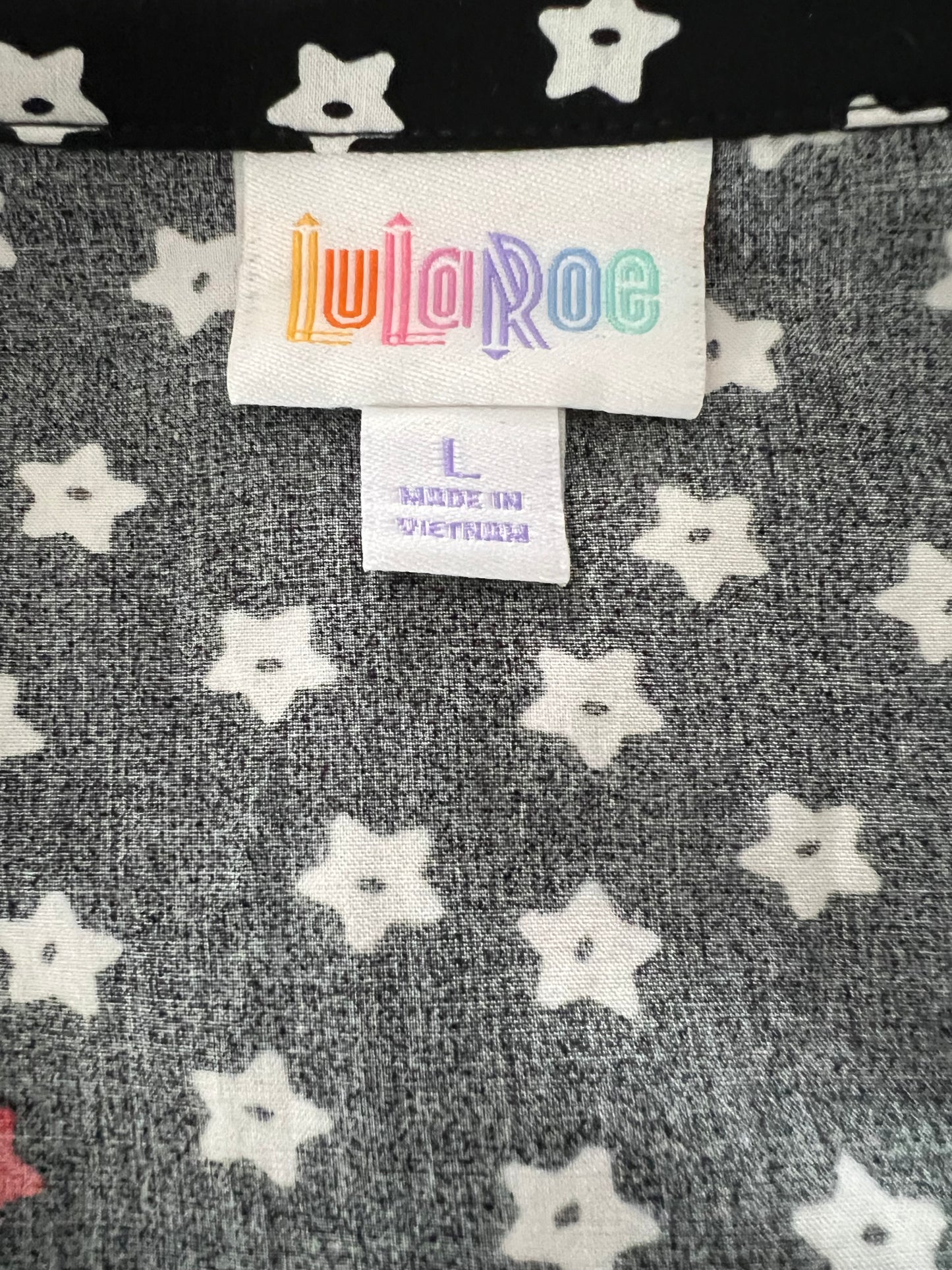 LuLaRoe Amy • Dolman Sleeve Top • Stars