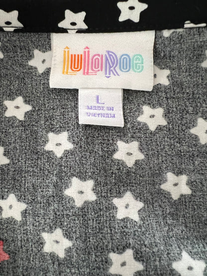 LuLaRoe Amy • Dolman Sleeve Top • Stars
