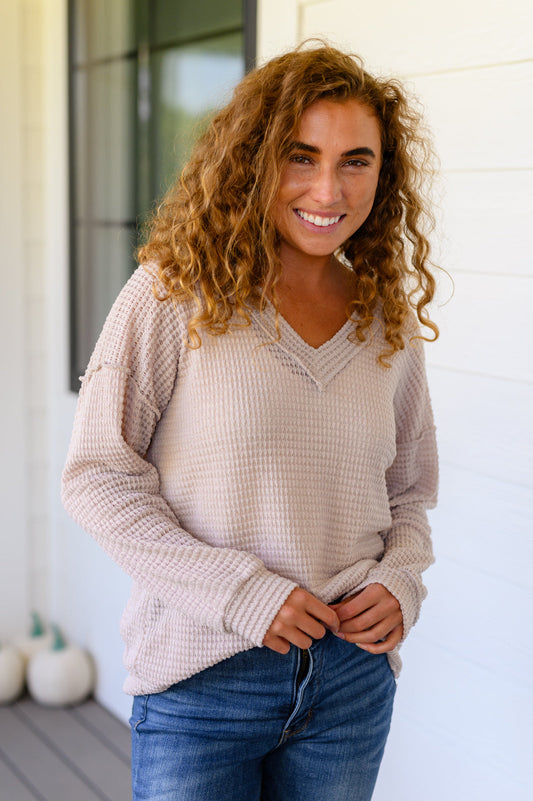 Heimish • Calm In The Chaos V-Neck Sweater