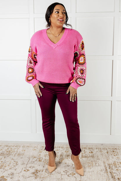 BiBi • Can't Stop this Feeling V-Neck Knit Sweater