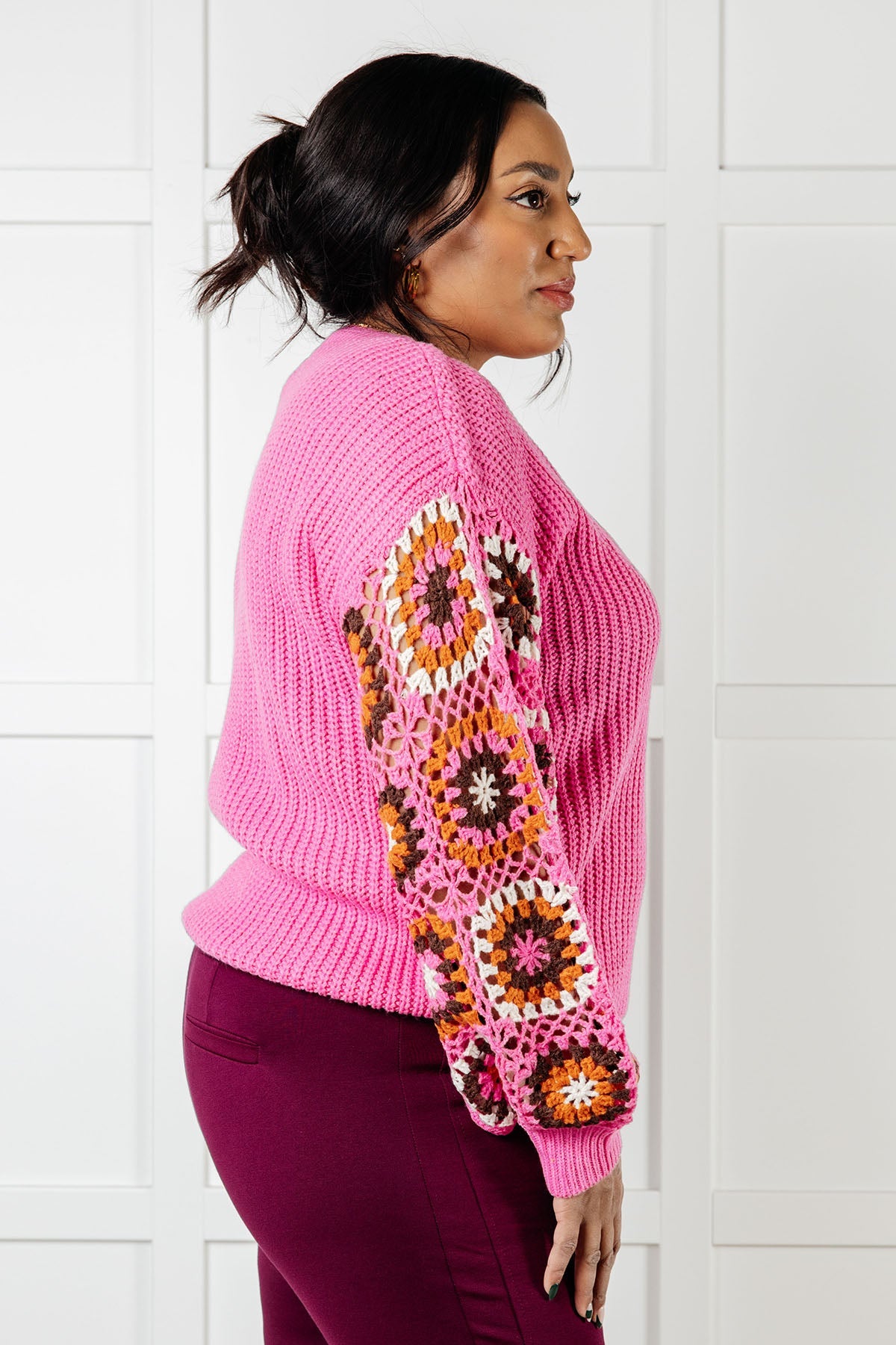 BiBi • Can't Stop this Feeling V-Neck Knit Sweater