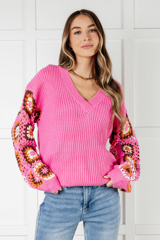 BiBi • Can't Stop this Feeling V-Neck Knit Sweater
