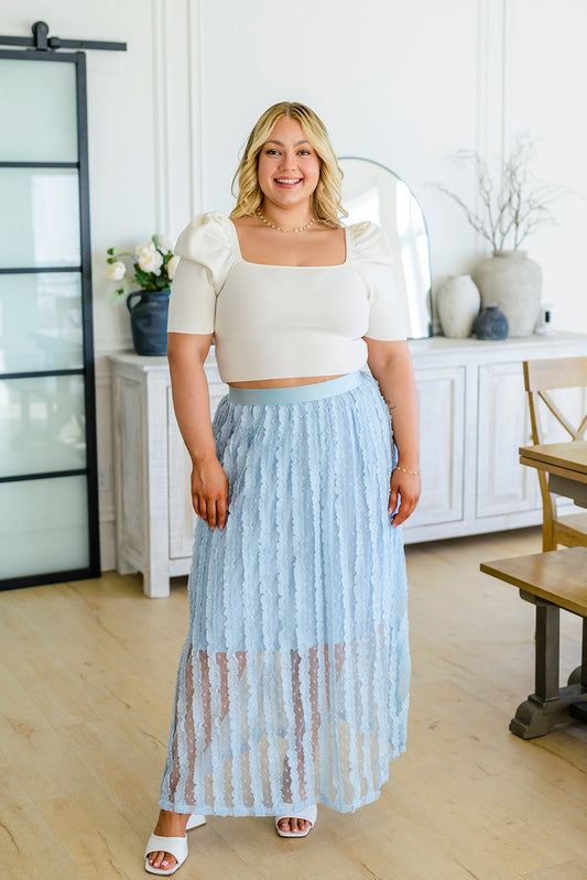 143 Story • Cascading Ruffles A-Line Skirt