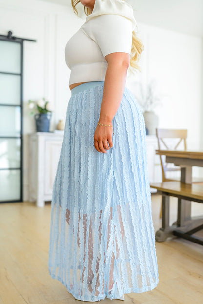 143 Story • Cascading Ruffles A-Line Skirt