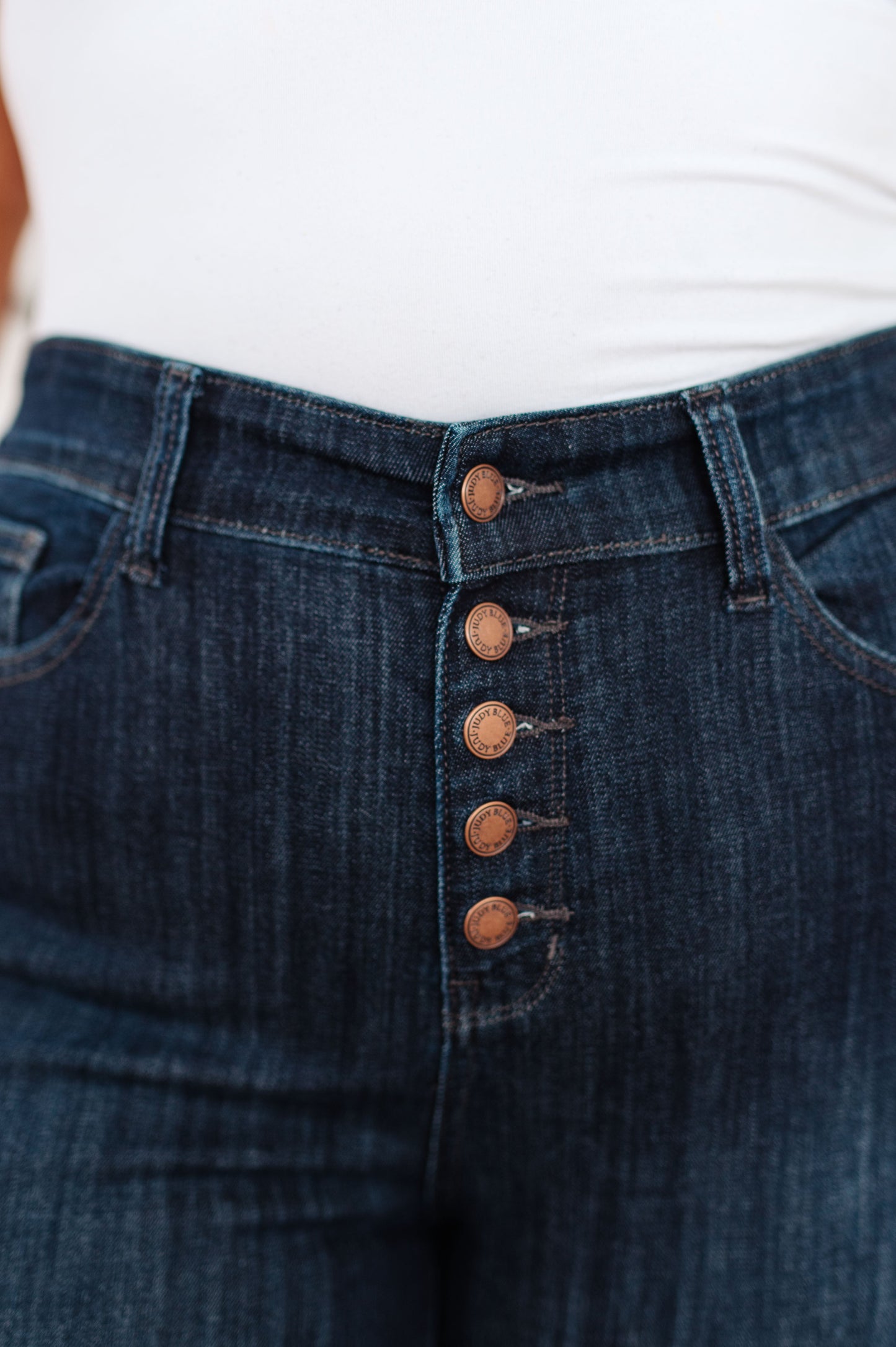 Judy Blue • Celecia High Waist Hand Sanded Resin Skinny Jeans