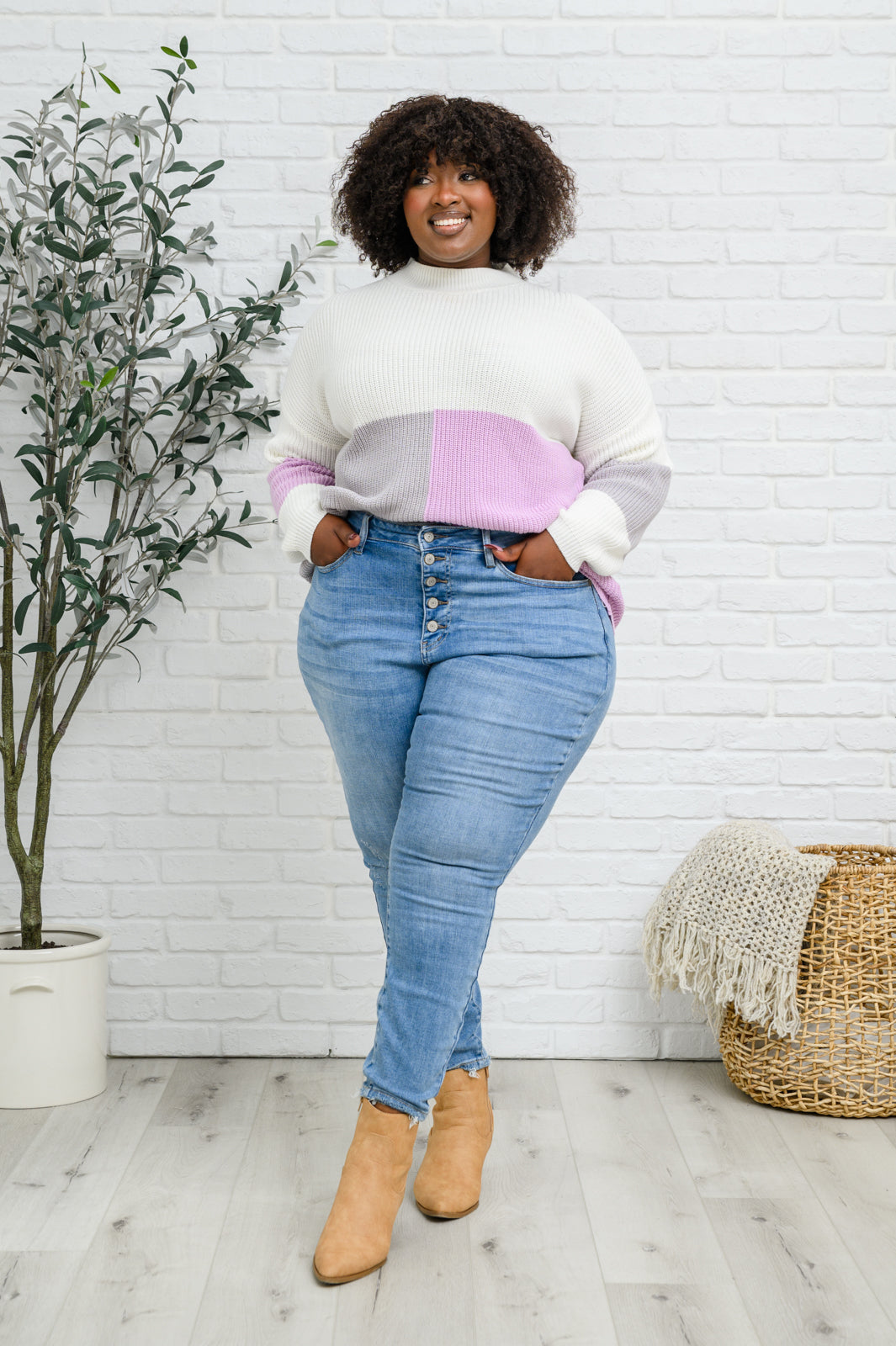 Judy Blue • Hi-Rise Button Fly Skinny