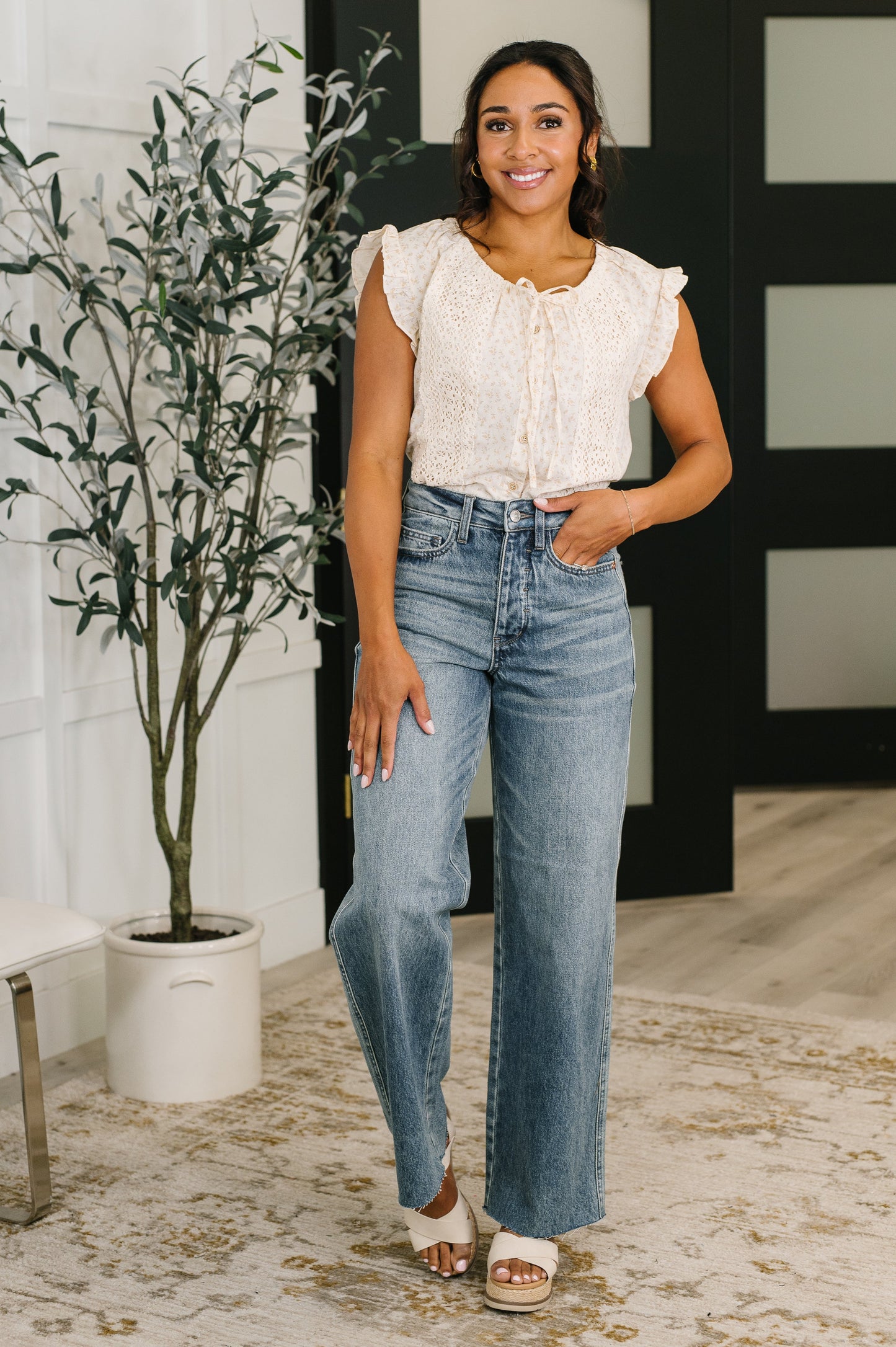 Judy Blue • Ciera High Waist Rigid Magic Wihelmina Baggy