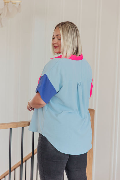 Jodifl • Color Me Cool Color Block Top
