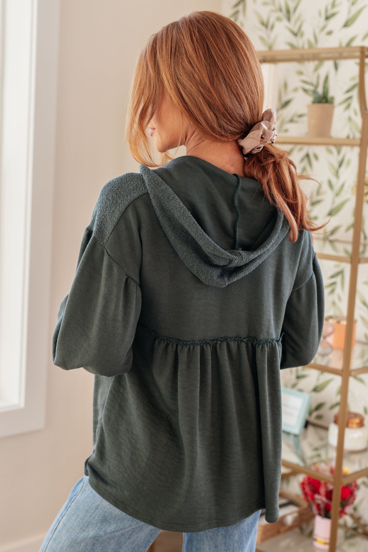 She's Not Wrong • Hooded V-Neck Pullover