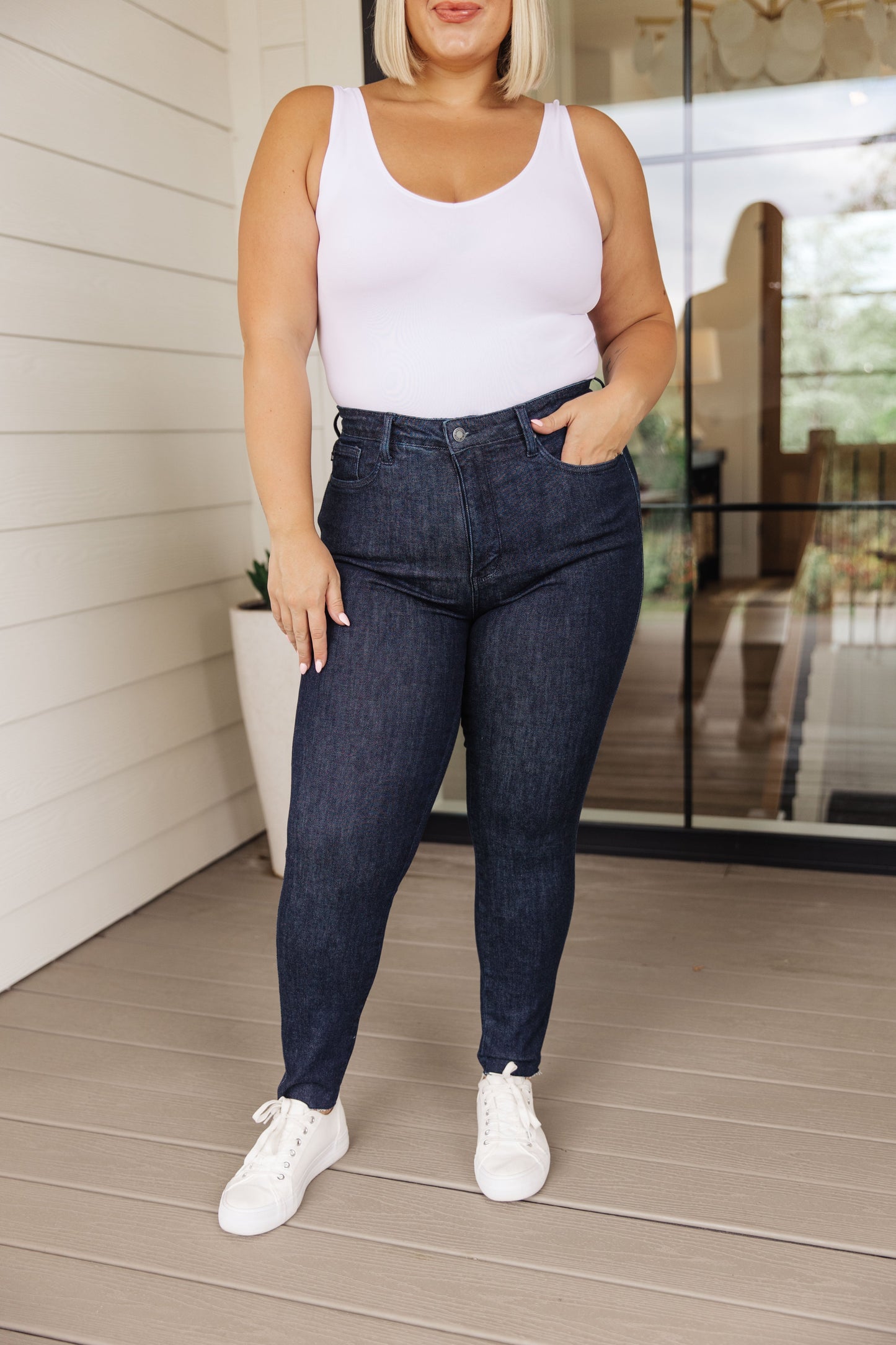 Judy Blue • Constance High Rise Control Top Skinny Jeans