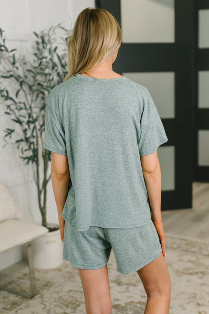 Zenana • Couldn't Help It Melange Set in Ash Jade