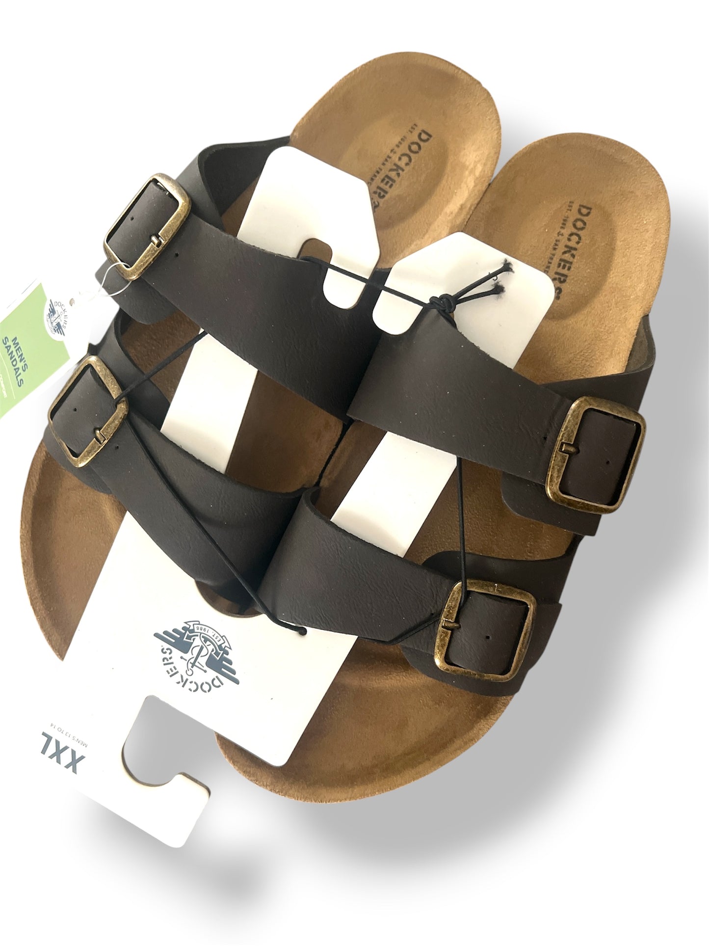 Levi’s  Dockers Men’s Double Buckle Slip On Sandal • Size XXL 13/14 • New