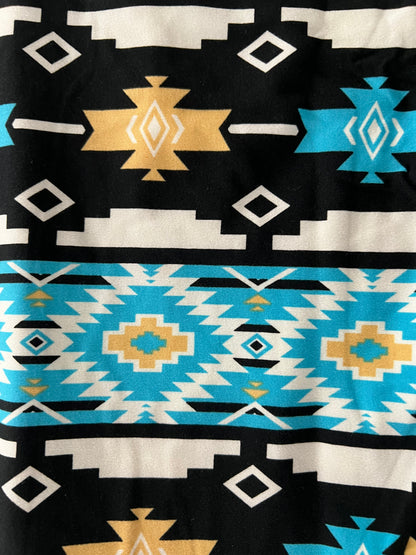 LuLaRoe Buttery Soft Leggings • Aztec Print