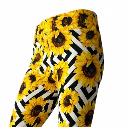 LuLaRoe Buttery Soft Leggings • Sunflowers