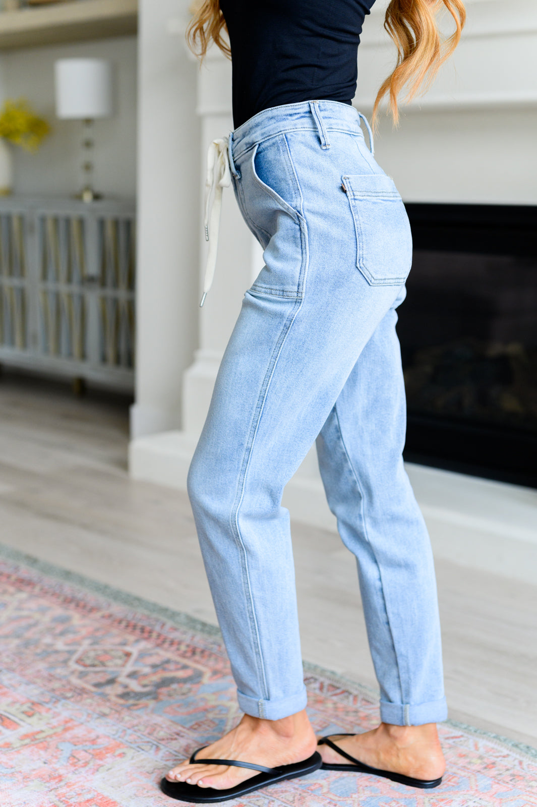 Judy Blue • Cooper •. High Rise Vintage Denim Jogger