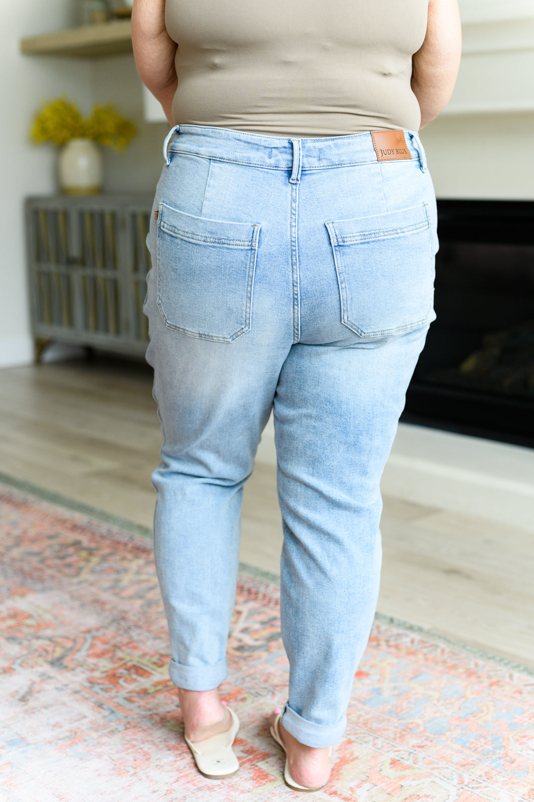 Judy Blue • Cooper •. High Rise Vintage Denim Jogger