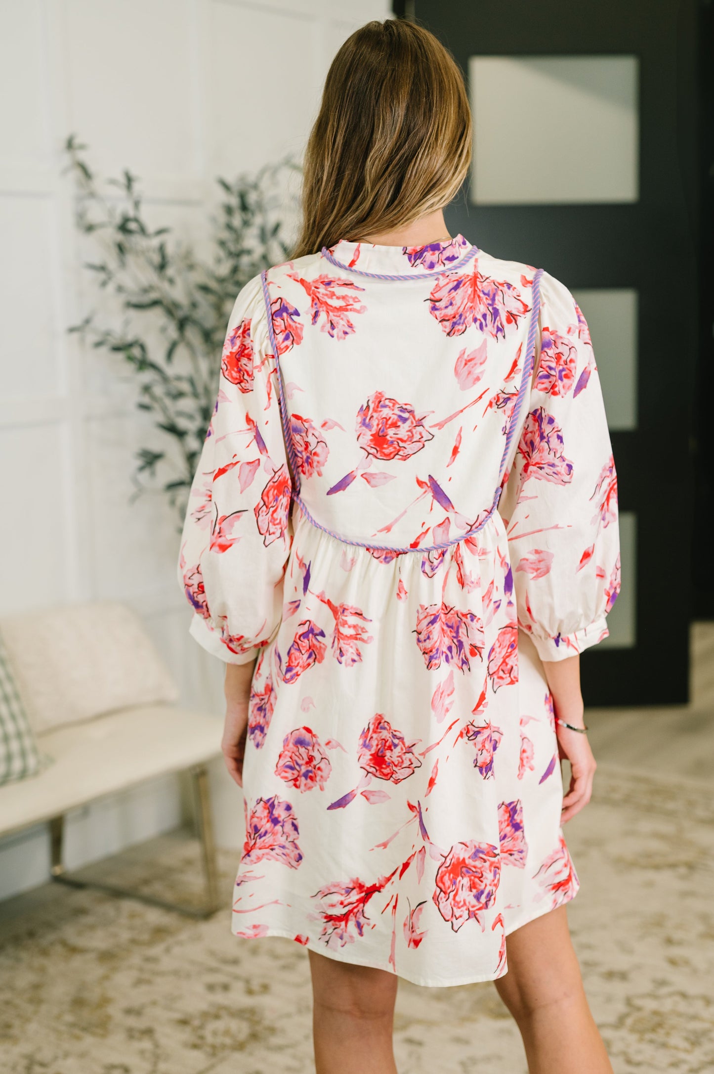 100% Cotton Destination Unknown Floral Dress