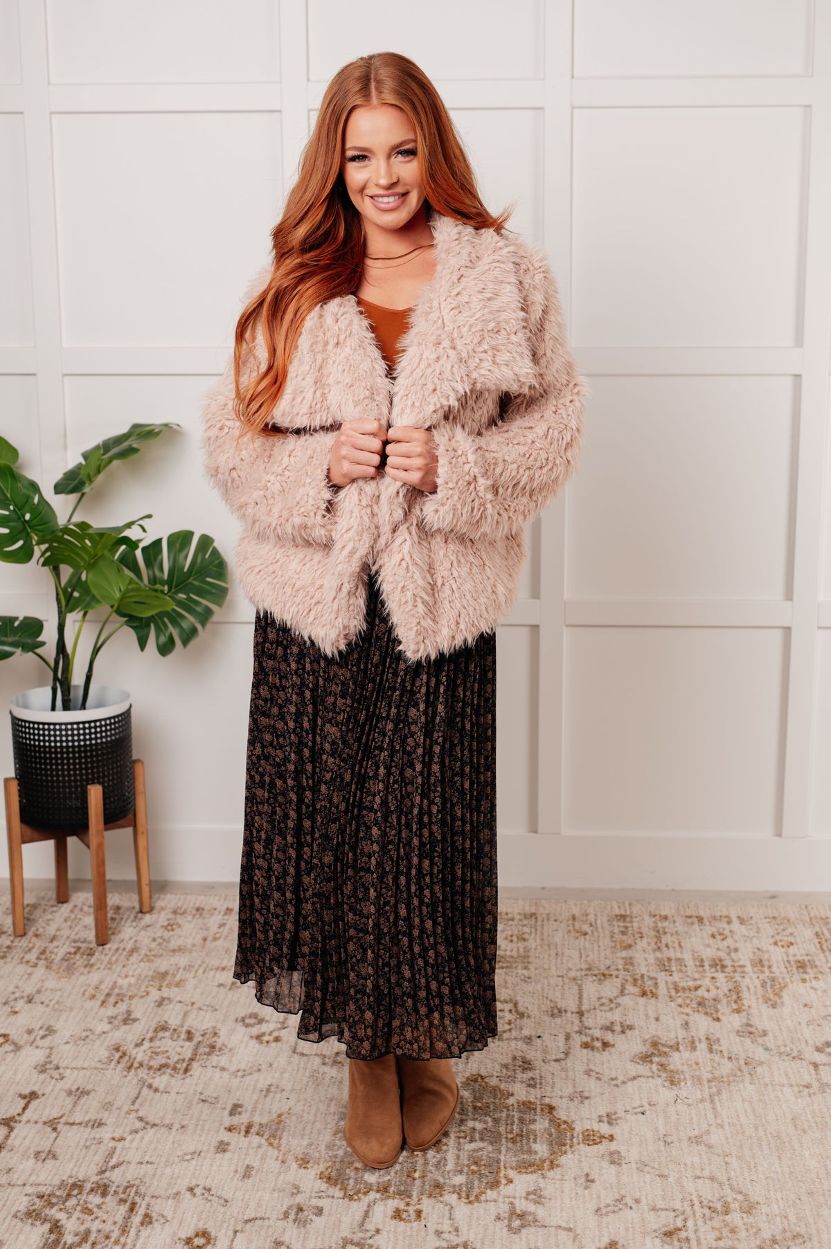 Haptics • Disco Queen • Faux Fur Coat
