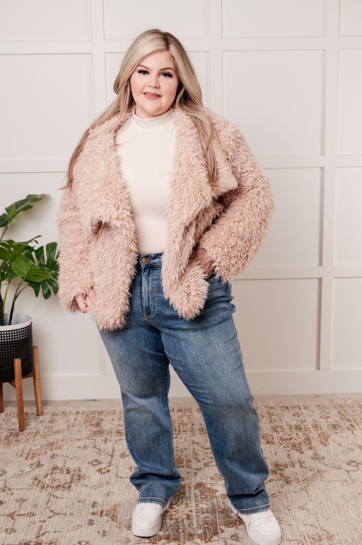 Haptics • Disco Queen • Faux Fur Coat