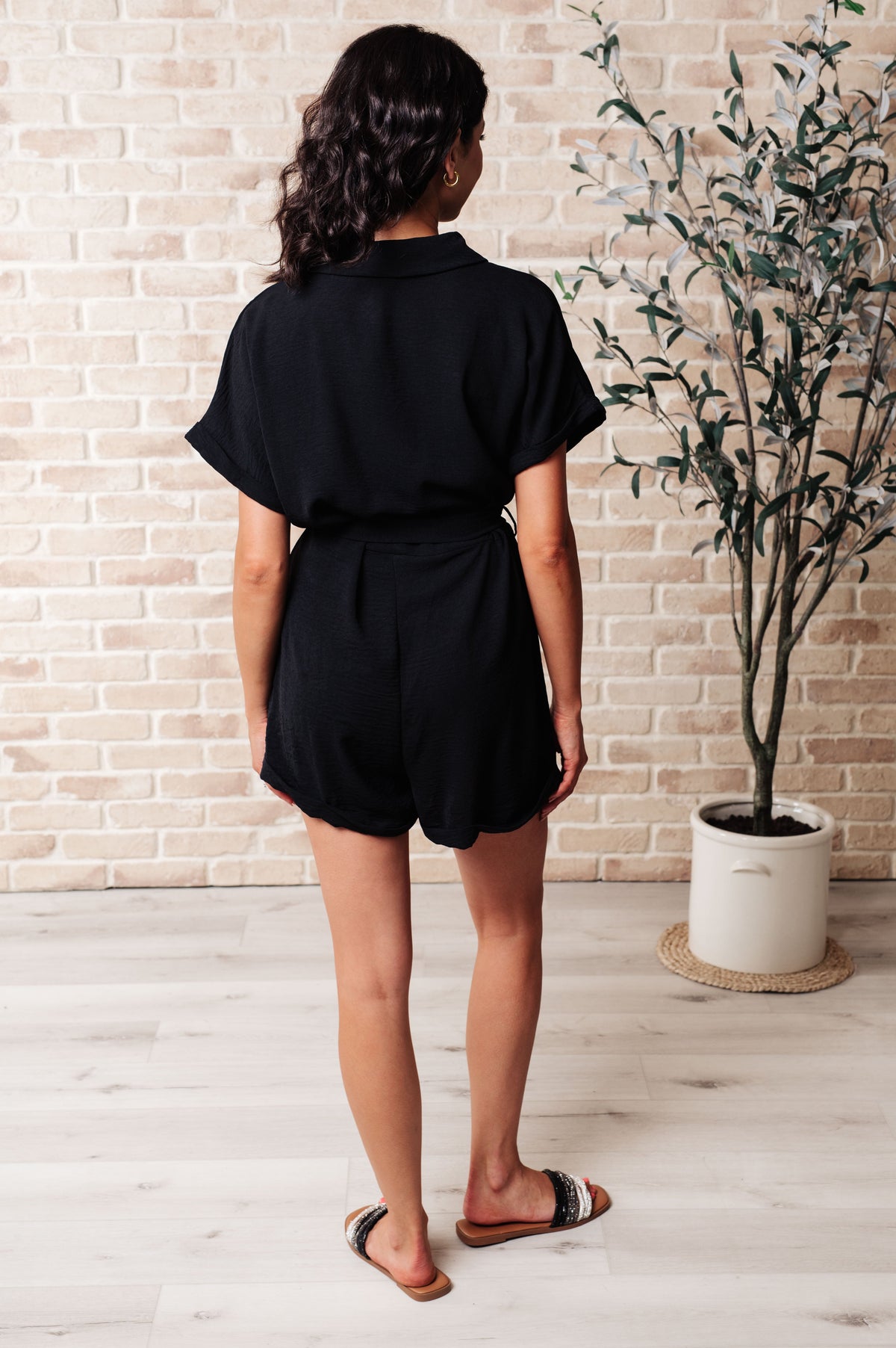 Jodifl • Don't Worry 'Bout a Thing V-Neck Romper