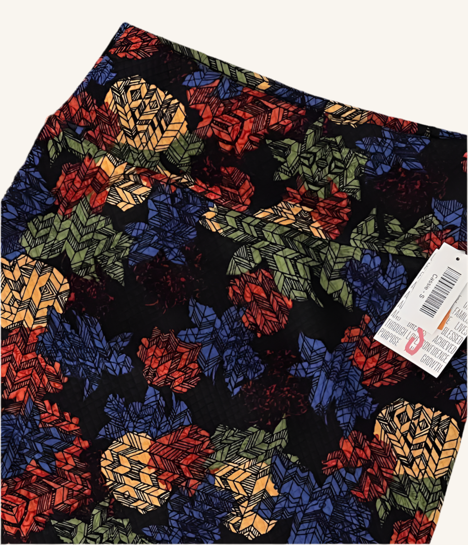 LuLaRoe Cassie Pencil Skirt • Vintage • Multi Floral