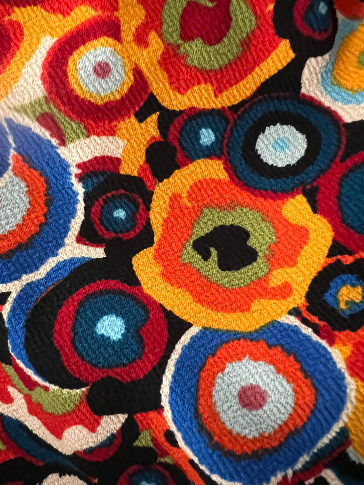 LuLaRoe • Amelia Fit-and-Flare Dress • Rare 60’s Inspired Mod Retro Print