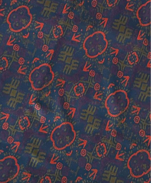 LuLaRoe Cassie Pencil Skirt • Blue Red Arrow