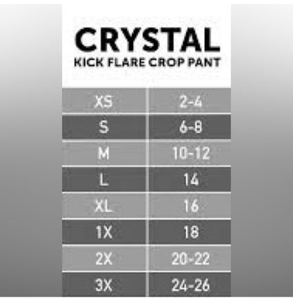 Cozy Kick Flare Crop Pant- Crystal Teal Animal Print