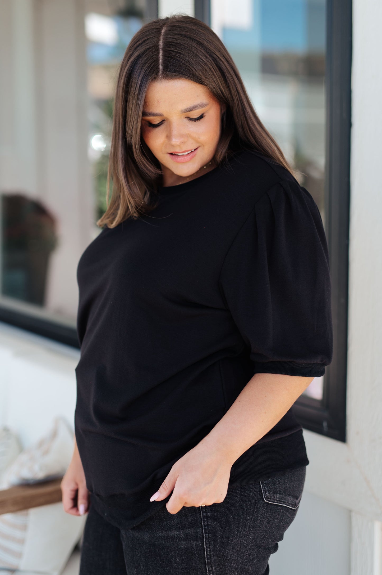 Jodifl • Evidently Different Puff Sleeve Top