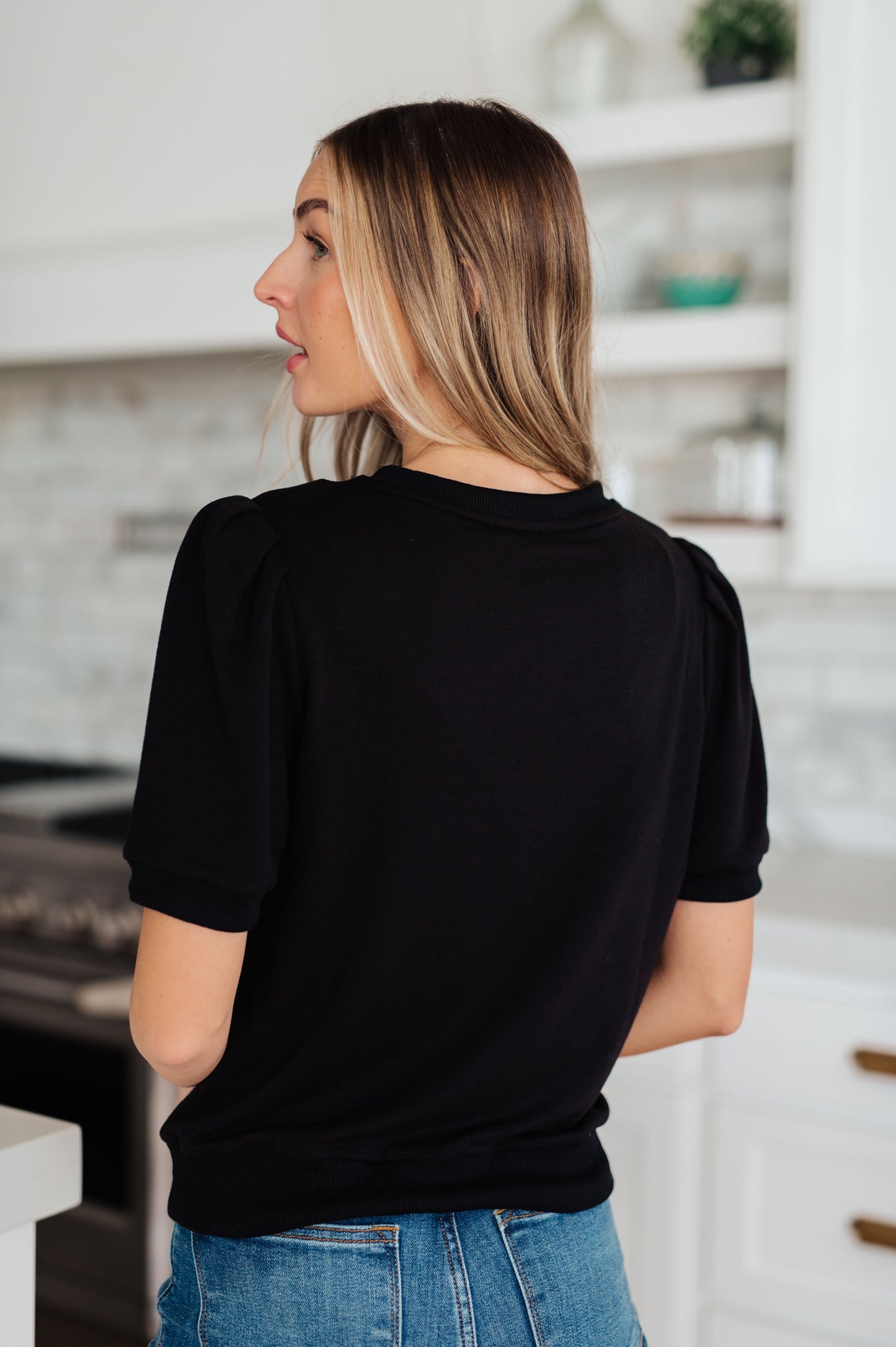 Jodifl • Evidently Different Puff Sleeve Top