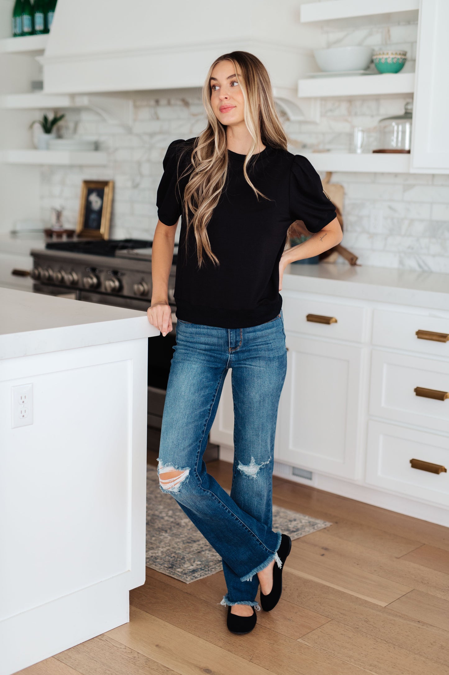 Jodifl • Evidently Different Puff Sleeve Top
