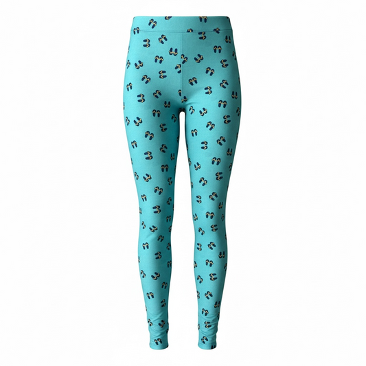 LuLaRoe Buttery Soft Leggings • Blue Flippies